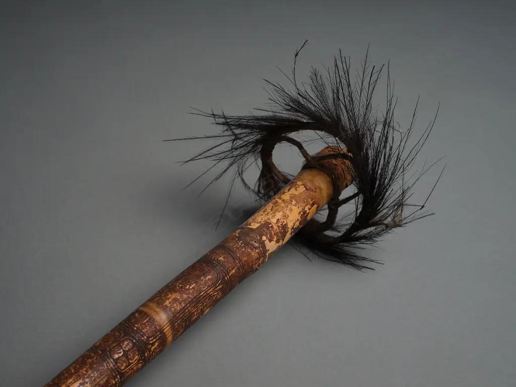 Papua New Guinea Sepik River PNG Ceremonial flute, Image 1++